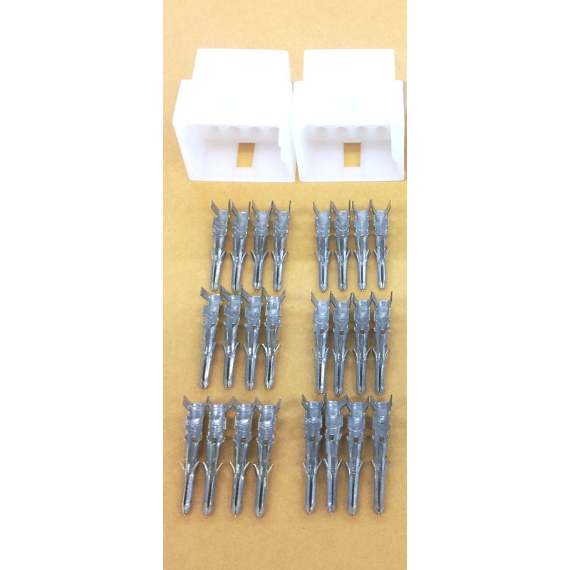 61-215, Philmore 1 Pair of 15 Pin 0.093″ Male Molex Connectors w/30 Male Pins