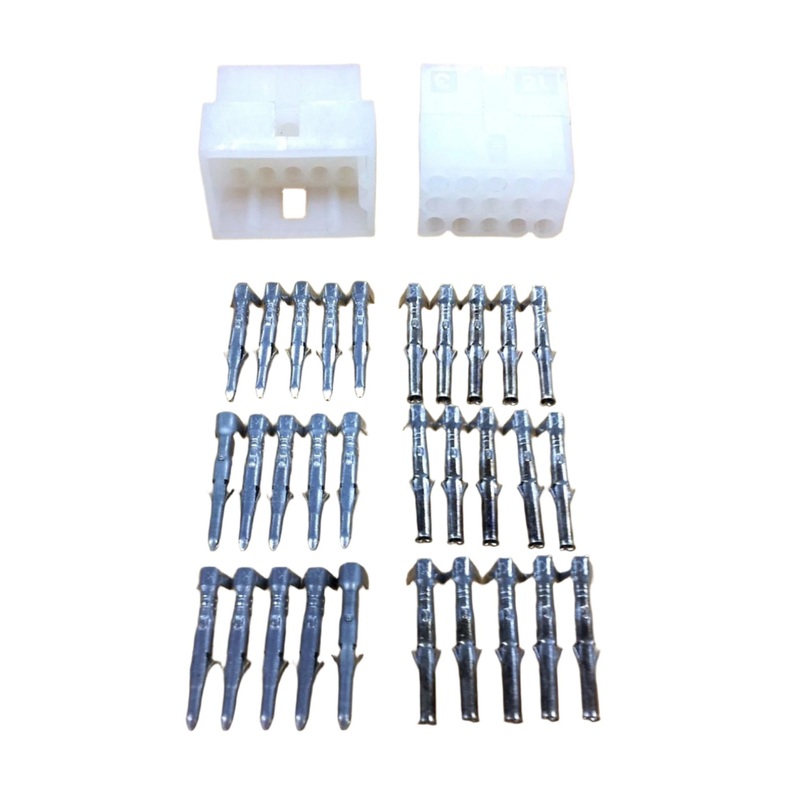 61-515, Philmore 1 Pair of 15 Circuit Molex 0.093″ Male and Female Connectors with Pins