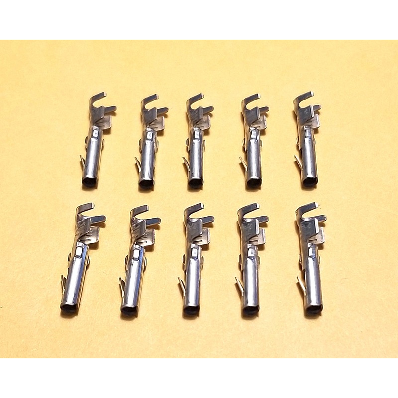 Amp 614-1, 10 Pieces of Commercial MATE-N-LOK Female Socket Pins ~ 60619-1