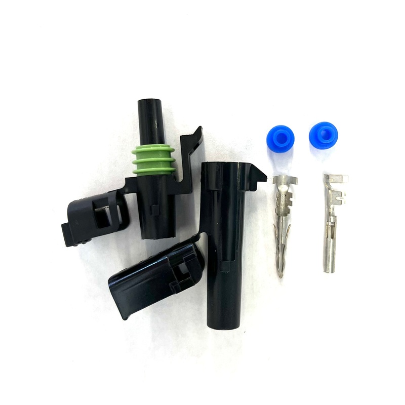 Aptiv WeatherPak WPK-1-1210, 12-10 AWG Single Conductor Set (M/F) w/Pins & Seals