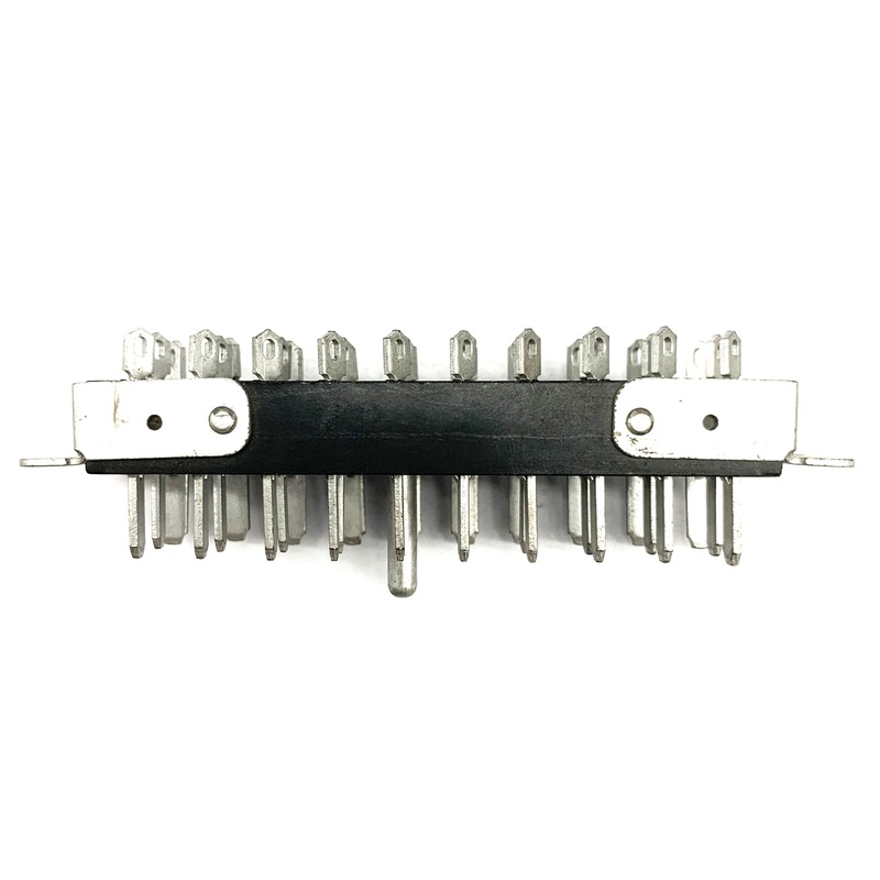 Cinch Jones / Beau P330EB, 30 Pin Male End Bracket Connector ~ 10A @ 250V AC