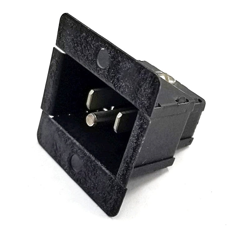 Cinch Jones P402DB (P-2402-DB), 2 Pin Male Deep Bracket Connector 15A@250V AC