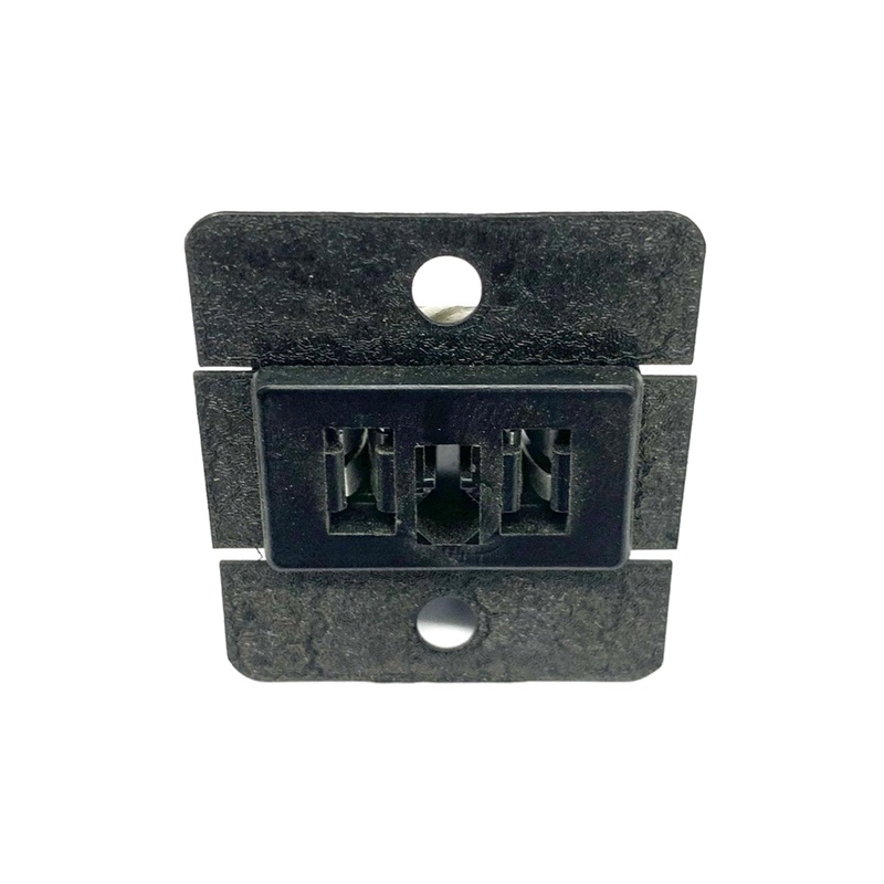 Cinch Jones S402SB (S-2402-SB) 2 Pin Female Shallow Bracket Connector 15A@250VAC
