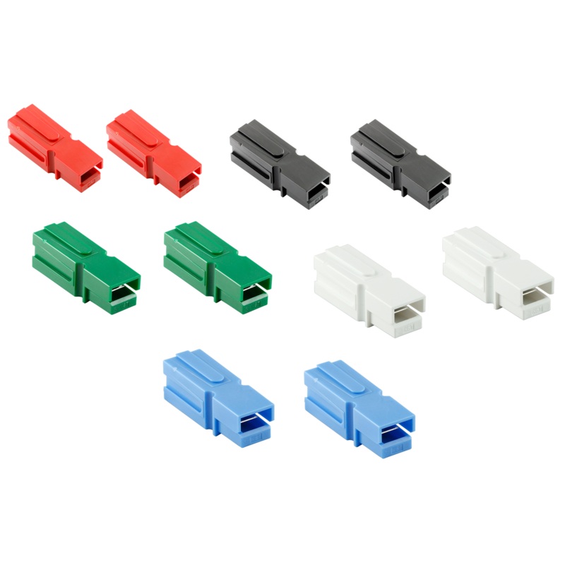 Philmore 49-024, Assorted DC-H (Hi-Amp) Power Connector Housings NO PINS 10 Pack