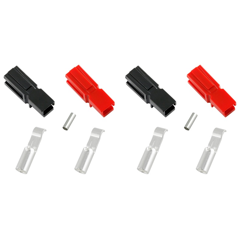 Philmore 49-304 2 Pairs of RED & BLACK DC-S (Standard) Power Connectors ~ 30A