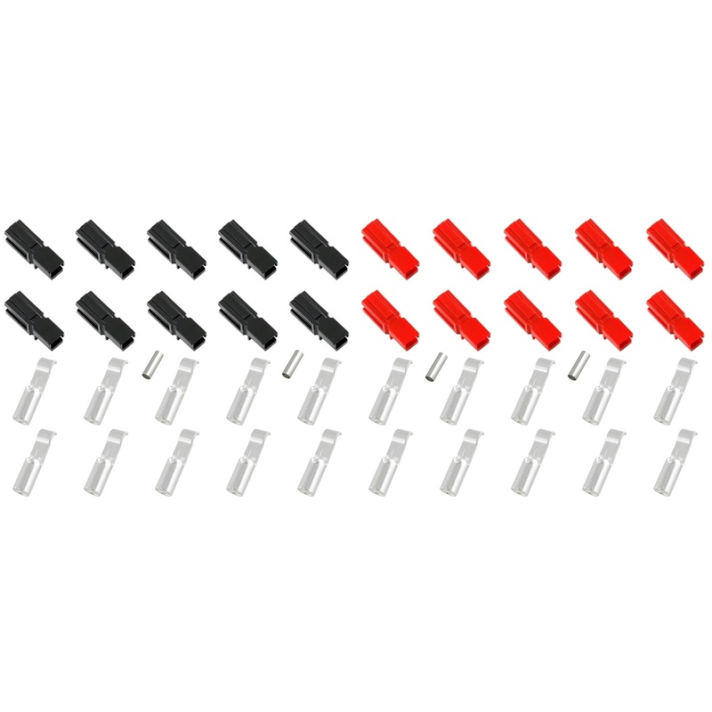 Philmore 49-324 10 Pairs of RED & BLACK DC-S (Standard) Power Connectors ~ 30A