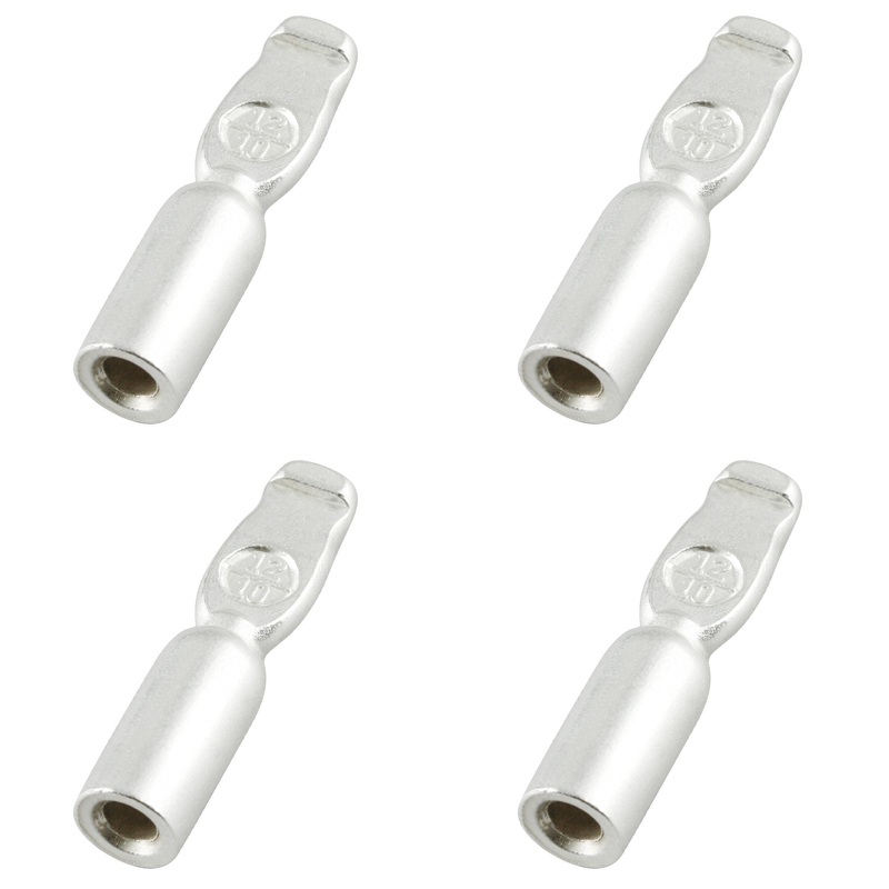 Philmore 49-920, 50A DC-H (Hi-Amp) Power Connector Pins for 12-10 AWG ~ 4 Pack