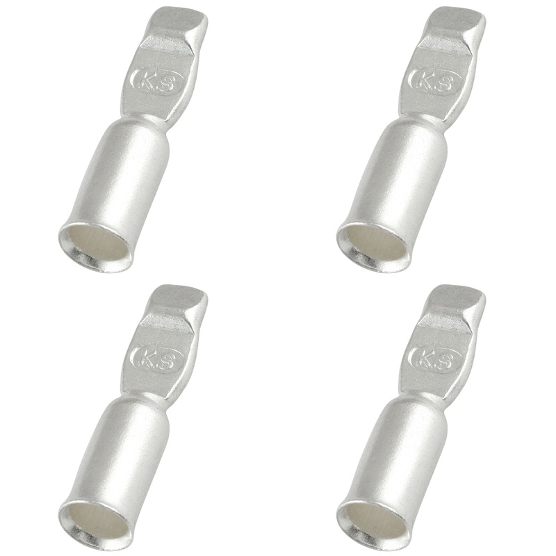 Philmore 49-930, 75A DC-H (Hi-Amp) Power Connector Pins for 6 AWG ~ 4 Pack