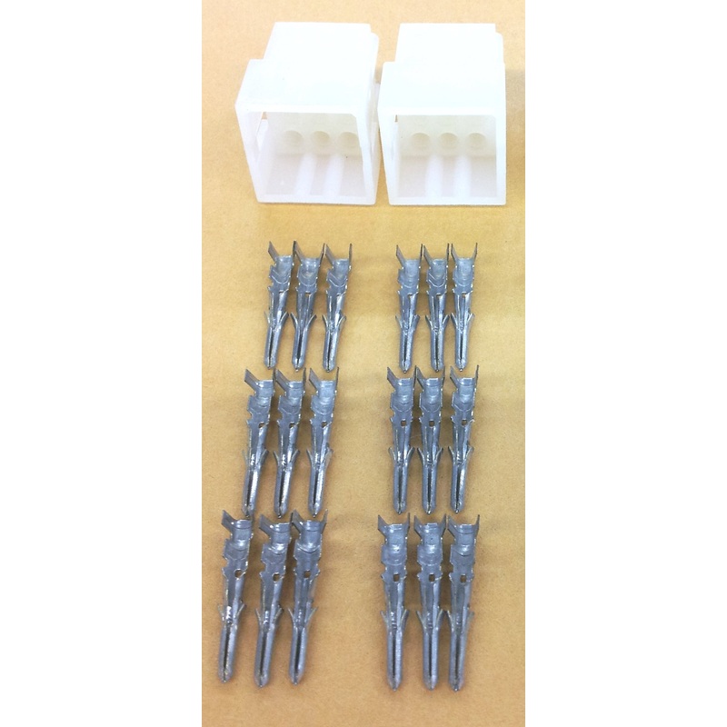 Philmore 61-109, 1 Pair of 9 Pin 0.062″ Male Molex Connectors w/18 Male Pins