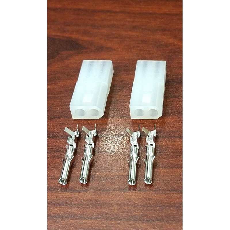 Philmore 61-142, 1 Pair of 2 Pin 0.062″ Female Molex Connectors w/4 Female Pins