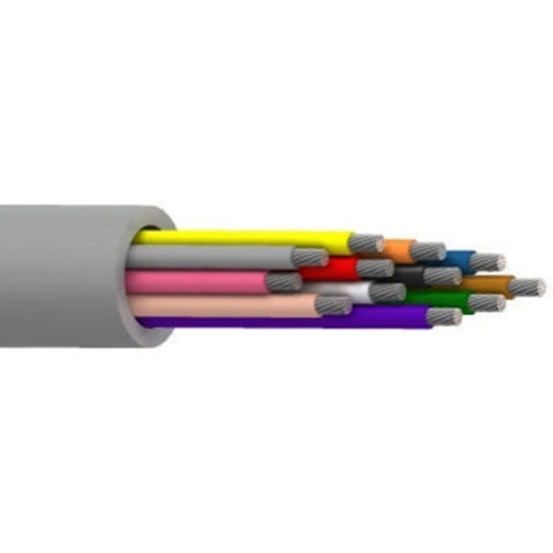 10′ Belden 8457 12 Conductor 22 Gauge Unshielded Cable 12C 22AWG 10FT