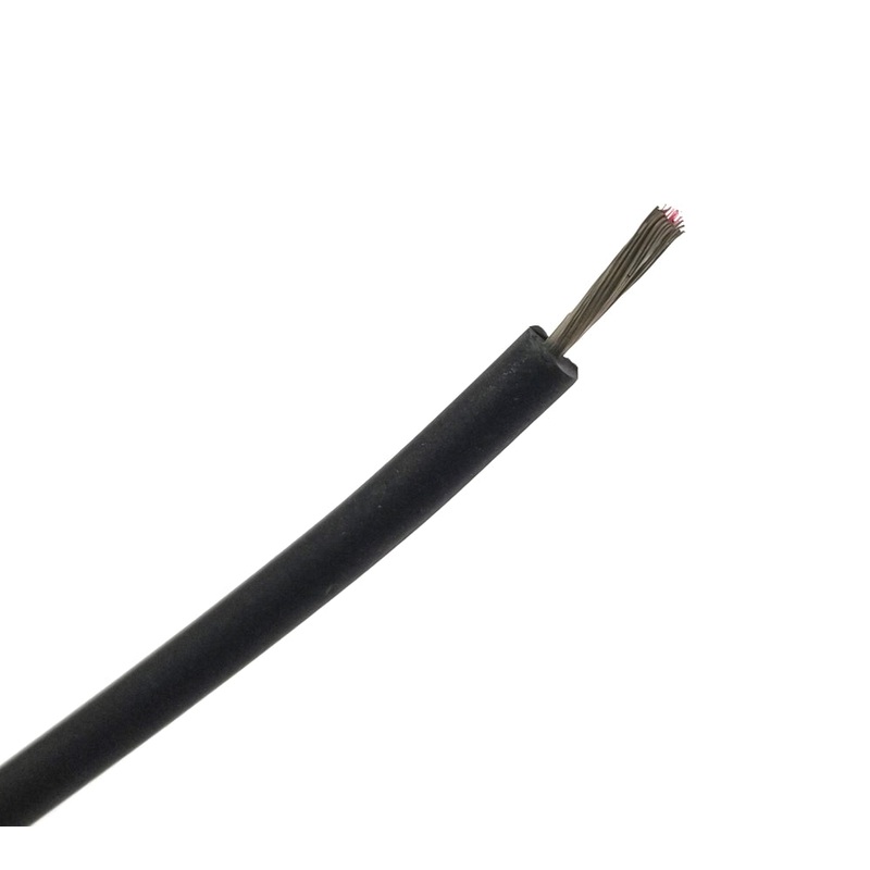 10′ Belden 8899 18AWG BLACK Test Lead Hook Up Wire, 5KV 5000 Volt Rated ~ 10 Feet
