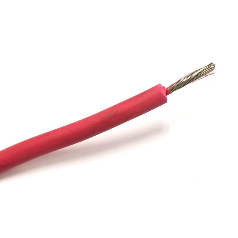 10′ Belden 8899 18AWG RED Test Lead Hook Up Wire, 5KV 5000 Volt Rated ~ 10 Feet