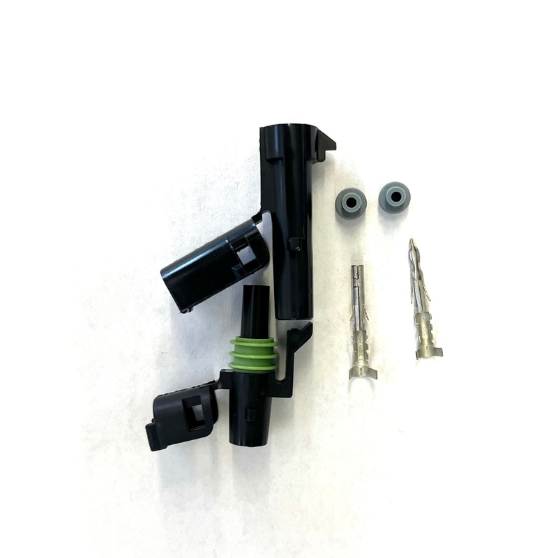 Aptiv WeatherPak WPK-2-1614, 16-14 AWG Two Conductor Set (M/F) w/Pins & Seals