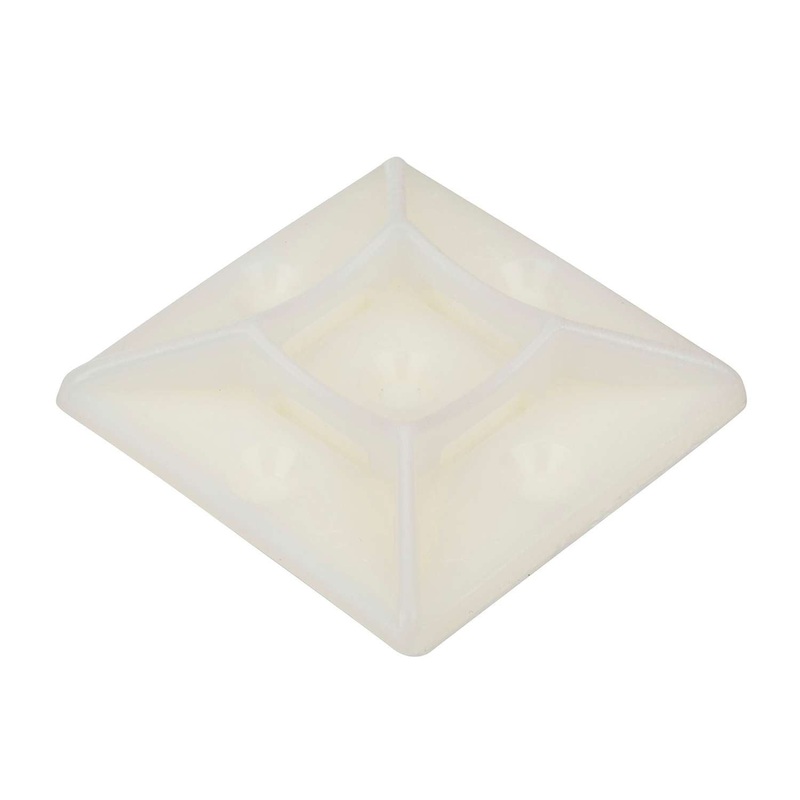 NSI FTH7A Adhesive Tie Mount Natural 11 100
