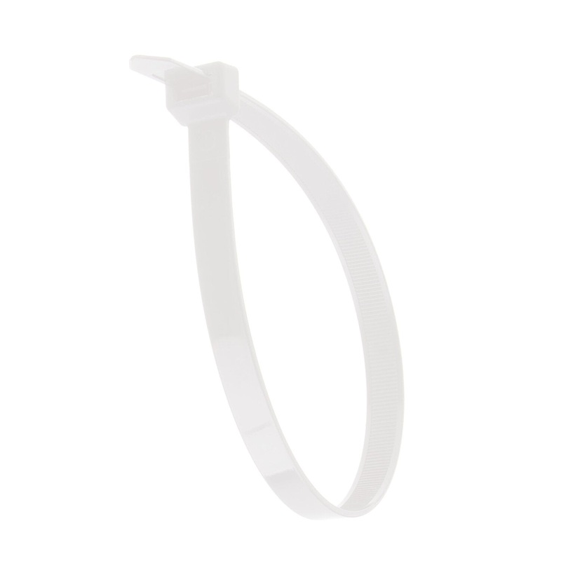 NSI GRP-15250 15, Natural Super Heavy-Duty 250lb Cable Ties, 50 Pack