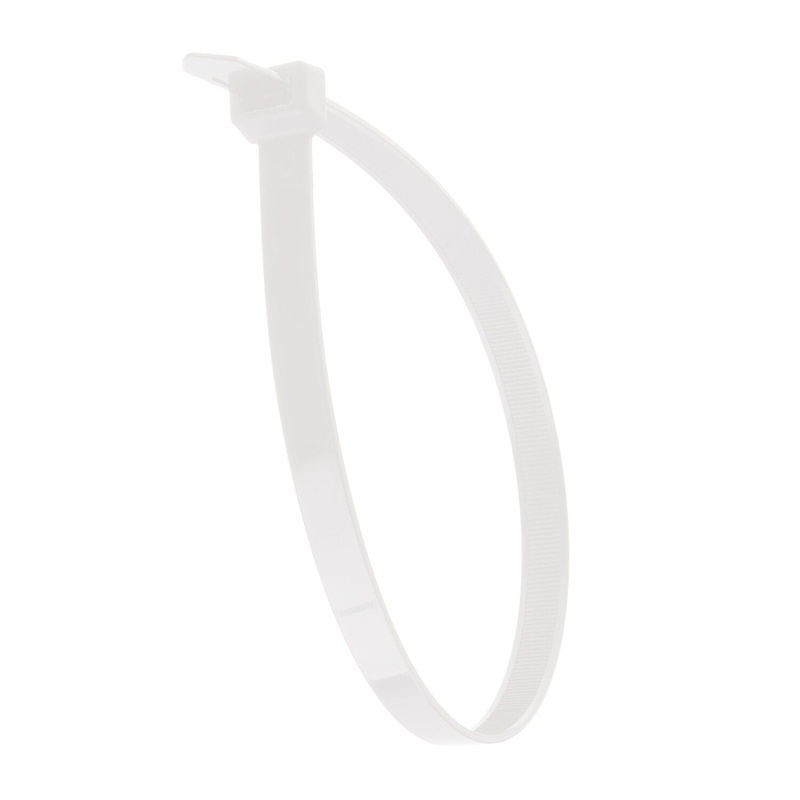 NSI GRP-18250 18, Natural Super Heavy-Duty 250lb Cable Ties, 50 Pack