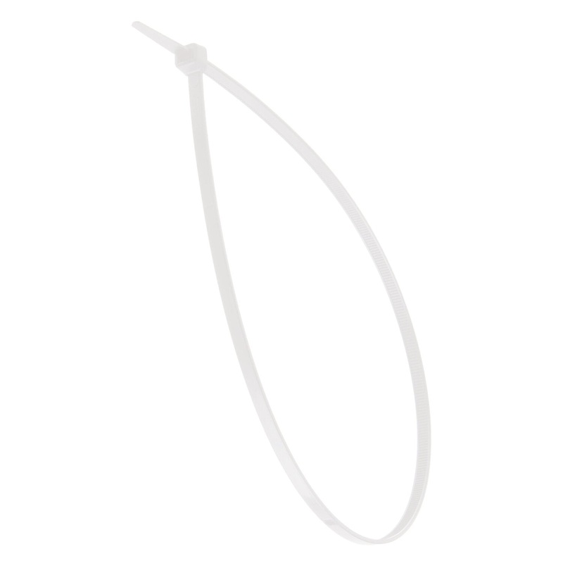 NSI GRP-1850 18, Natural General Purpose 50lb Cable Ties, 100 Pack
