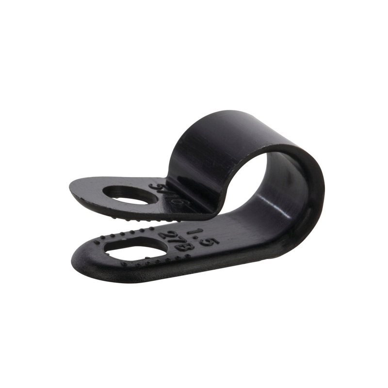 NSI NC-187-0 Cable Clamp Blk .187x.375 100