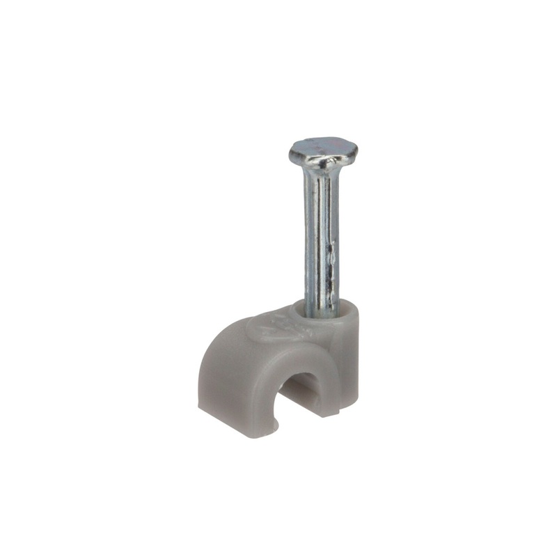 NSI PNC-157G Poly Nail Clip Grey .157x.260 100