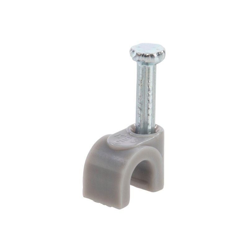 NSI PNC-197G Poly Nail Clip Grey .197x.299 100