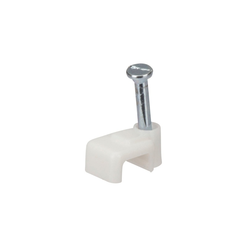 NSI PNC-217W Poly Nail Clip White .217x.216 100