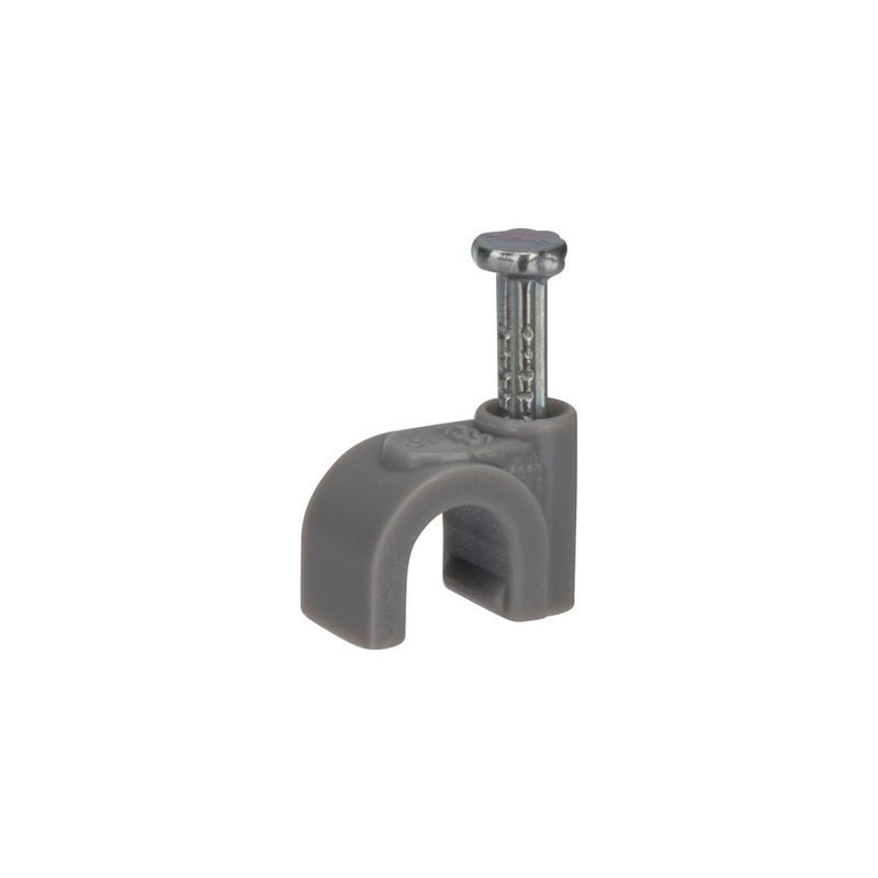 NSI PNC-236G Poly Nail Clip Grey .236x.354 100