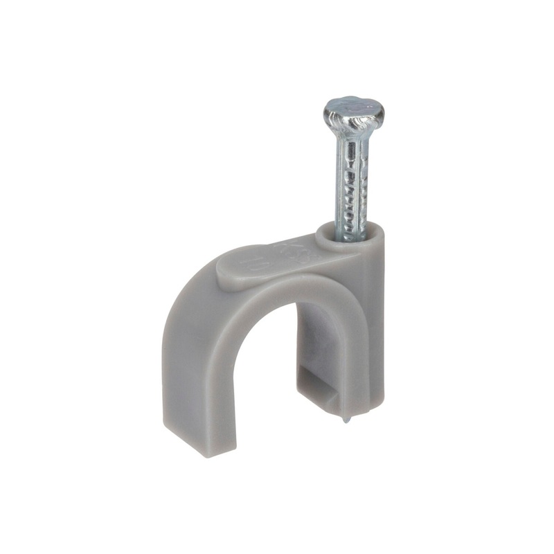 NSI PNC-315G Poly Nail Clip Grey .315x.453 100