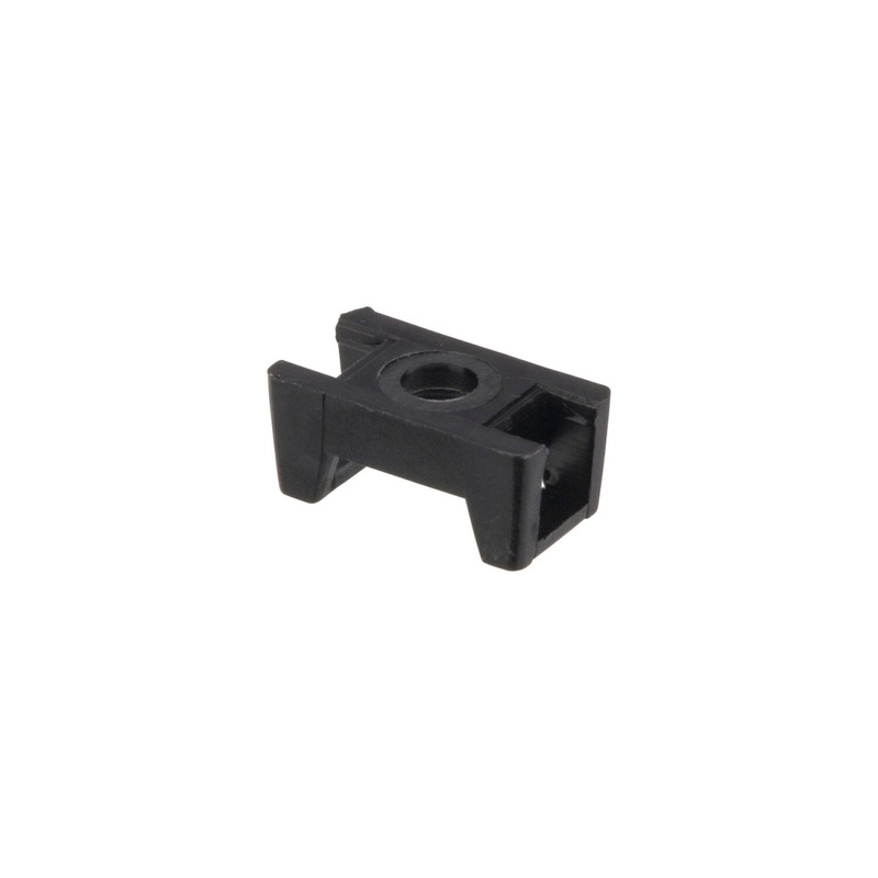 NSI SM-1-B Saddle Tie Mount Blk .120 hole 100