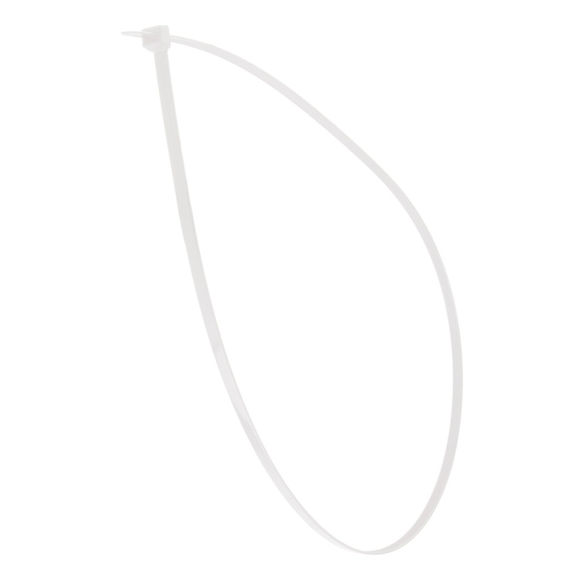 NSi GRP-48175 48, Natural Extra Long Heavy-Duty 175lb Cable Ties, 50 Pack