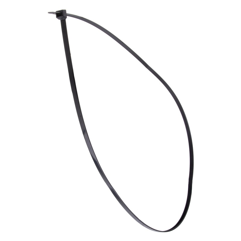 NSI GRP-601750 60, Black Super Heavy-Duty Extra-Long 175lb Cable Ties, 50 Pack