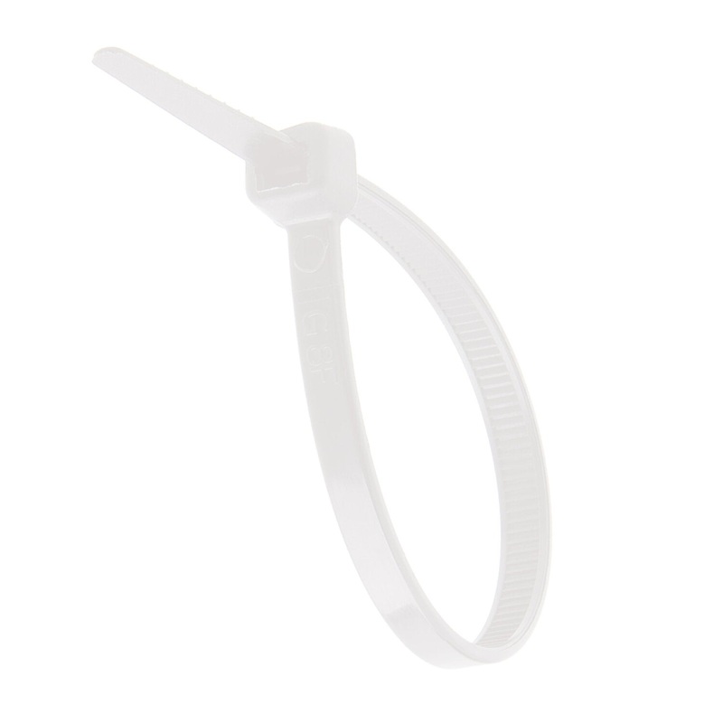 NSI GRP-650X 6, Natural General Purpose 50lb Cable Ties, 1000 Bulk Pack