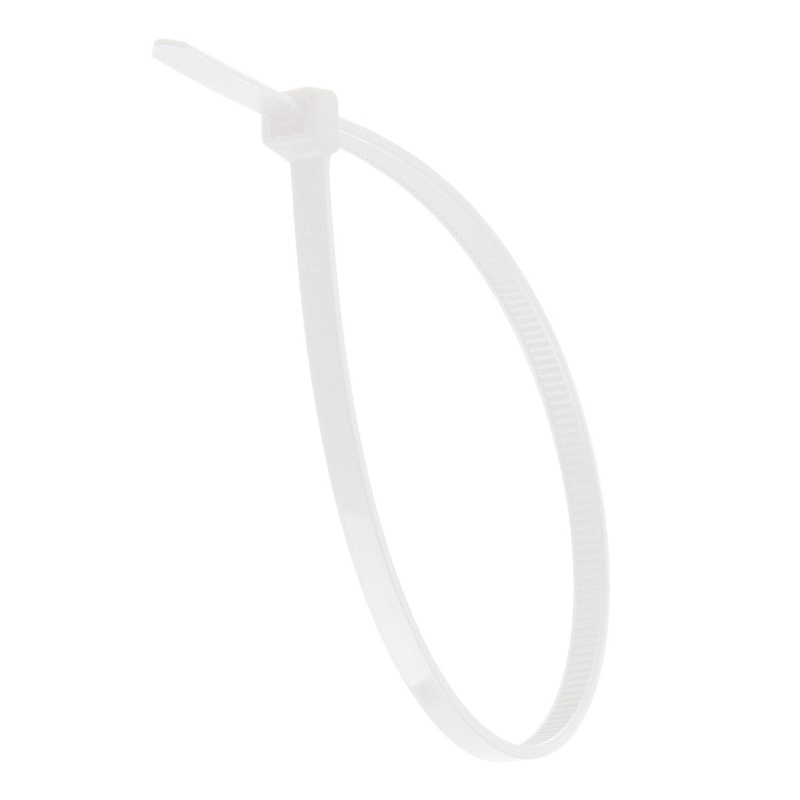 NSI GRP-840X 8, Natural General Purpose 40lb Cable Ties, 1000 Bulk Pack