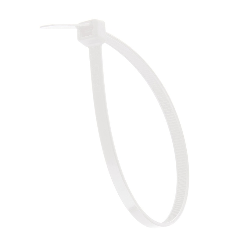 NSI GRP-875 8, Natural General Purpose 75lb Cable Ties, 100 Pack